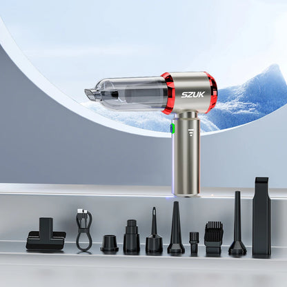 C012MAX 985000PA Car Vacuum Cleaner Portable Handheld Mini Vacuum Cleaner Cordless Powerful Car Cleaner Home Appliance