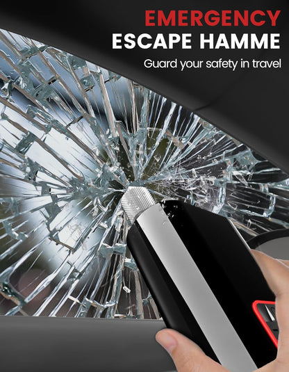 TEMOLA Compresor Aire Coche Portatil, DC 12V Mini Bomba De Aire, 150PSI Inflador Ruedas Coche De Coche Con Manómetro Digital, Luz LED Para Neumáticos De Coche, Motocicleta,